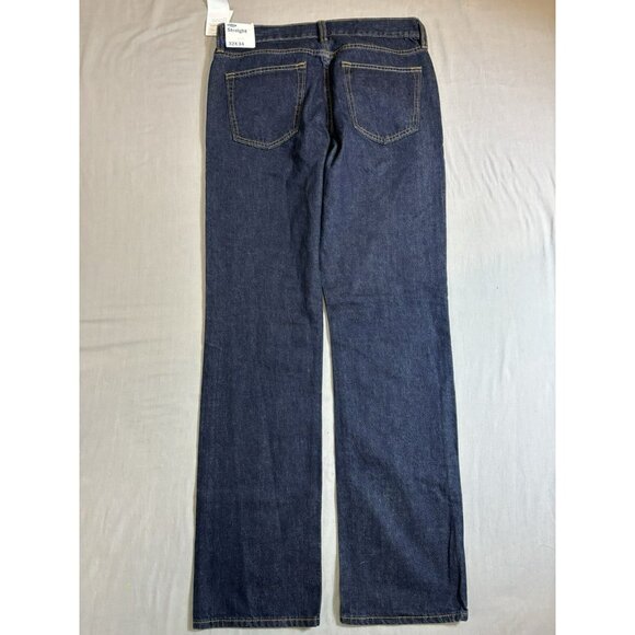 NEW Old Navy Jeans 32x34 Mens Blue Straight Built In Flex Medium Wash Casual - Picture 8 of 8
